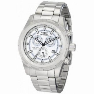 Invicta Specialty Chronograph Silver Dial Stainless Steel Men's Watch 1558