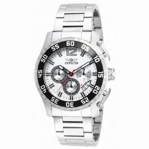 Invicta Specialty Chronograph Silver Dial Stainless Steel Men's Watch 16649