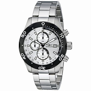 Invicta Specialty Chronograph Silver Dial Stainless Steel Men's Watch  17749