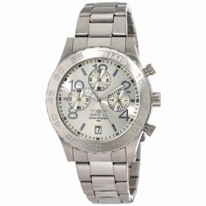 Invicta Specialty Chronograph Silver-tone Dial Stainless Steel Men's Watch 1278