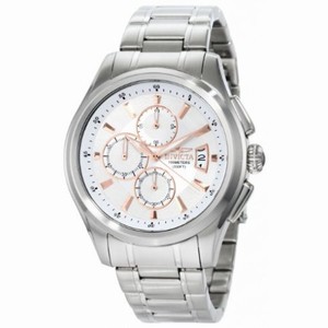 Invicta Specialty Chronograph Silver-tone Dial Stainless Steel Men's Watch 1481