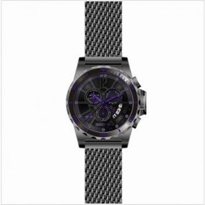 Invicta Specialty GMT Multi-Function Black Dial Stainless Steel Men's Watch 80273