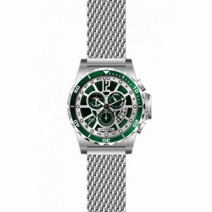 Invicta Specialty GMT Multi-Function Green Dial Stainless Steel Men's Watch 80265