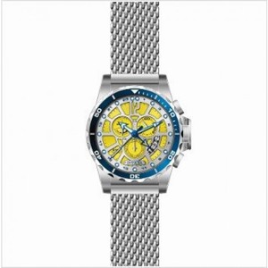 Invicta Specialty GMT Multi-Function Yellow Dial Stainless Steel Men's Watch 80267