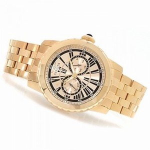 Invicta Specialty Gold-tone Dial Gold Ion-plated Stainless Steel Men's Watch 14588