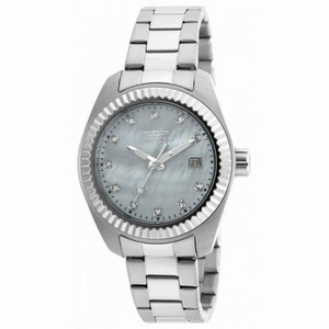 Invicta Specialty Lady Mother of Pearl Dial Stainless Steel Ladies Watch 20351