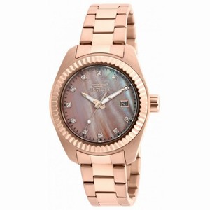 Invicta Specialty Lady Rose Mother of Pearl Dial Rose Gold-plated Ladies Watch 20353
