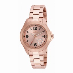 Invicta Specialty Rose Dial Rose Gold-plated Ladies Watch 16328