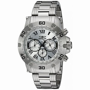 Invicta Specialty Silver Dial Men's Chronograph Watch 19695