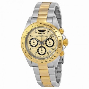 Invicta Speedway Analog Gold Dial Two-tone Men's Watch 14930