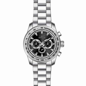 Invicta Speedway Chronograph Black Dial Stainless Steel Men's Watch 21793