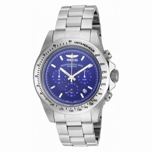 Invicta Speedway Chronograph Blue Dial Stainless Steel Men's Watch 18391
