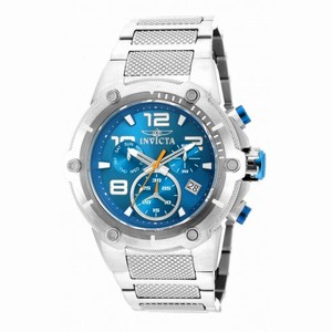 Invicta Speedway Chronograph Blue Dial Stainless Steel Men's Watch 19527