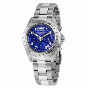 Invicta Speedway Chronograph Blue Dial Strainless Steel Men's Watch 17024