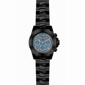 Invicta Speedway Chronograph Grey Dial Black Ion-plated Men's Watch 17313