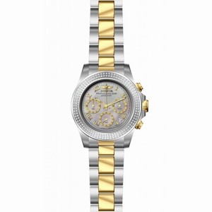 Invicta Speedway Chronograph Mother of Pearl Dial Two-tone Men's Watch 16259