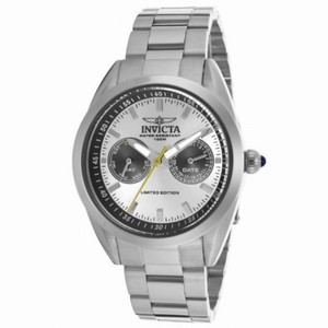 Invicta Speedway Multi-Function Silver Dial Stainless Steel Men's Watch 14706