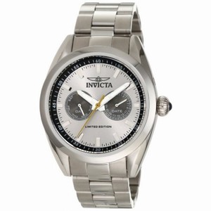 Invicta Speedway Multi-Function Silver Dial Stainless Steel Men's Watch 14709