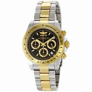 Invicta Speedway Two-tone Steel Black Men's Watch 9224