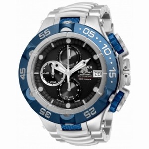 Invicta Subaqua Automatic Chronograph Black Dial Stainless Steel Men's Watch 12865