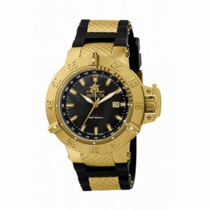Invicta Subaqua Black Dial Black Polyurethane Men's Watch 1149