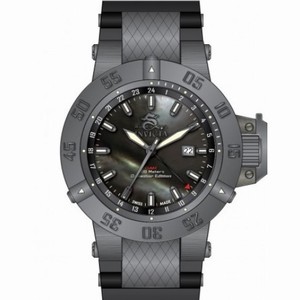 Invicta Subaqua Black Dial Black Polyurethane Men's Watch 80429