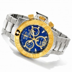 Invicta Subaqua Chronograph Blue Dail Stainless Steel Men's Watch 10647