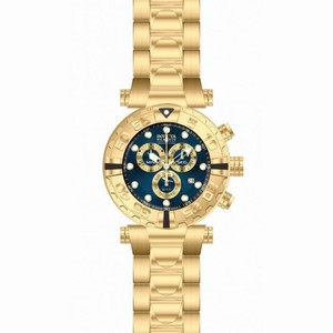 Invicta Subaqua Chronograph Blue Dial Gold-plated Men's Watch 17577