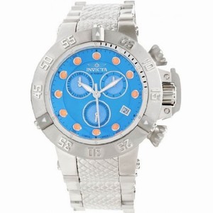 Invicta Subaqua Chronograph Blue Dial Stainless Steel Men's Watch 12725
