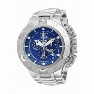 Invicta Subaqua Chronograph Blue Dial Stainless Steel Men's Watch 12885