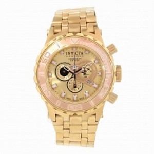 Invicta Subaqua Chronograph Champagne Dial 18kt Gold-plated Men's Watch 14032