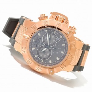 Invicta Subaqua Chronograph Grey Dial Rose Gold-tone Men's Watch 11830