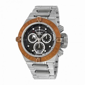 Invicta Subaqua Chronograph Gunmetal Dial Stainless Steel Men's Watch 17609