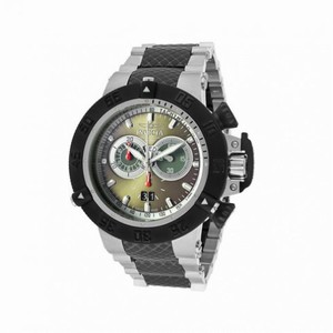 Invicta Subaqua Chronograph Olive Green Dial Two-tone Men's Watch 11584