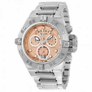 Invicta Subaqua  Chronograph Rose Dial Stainless Steel Men's Watch 17605