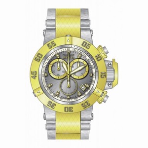 Invicta Subaqua Chronograph Silver and White Dial Two-tone Men's Watch 15947