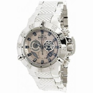 Invicta Subaqua Chronograph Silver Dial Stainless Steel Men's Watch 11590