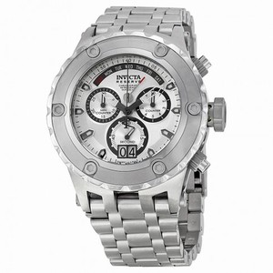 Invicta Subaqua Chronograph Silver Dial Stainless Steel Men's Watch 1565