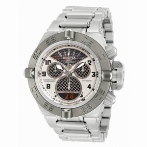 Invicta Subaqua Chronograph Silver Dial Stainless Steel Men's Watch 16307