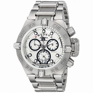 Invicta Subaqua Chronograph Silver Dial Stainless Steel Men's Watch 17603