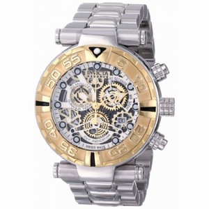 Invicta Subaqua Chronograph Skeleton Dial Stainless Steel Men's Watch 15617