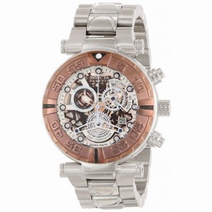 Invicta Subaqua Chronograph Skeleton Dial Stainless Steel Men's Watch 15619