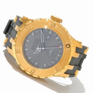 Invicta Subaqua Grey Dial Gold-Tone Stainless Steel Men's Watch 12037