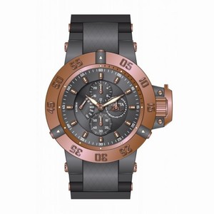 Invicta Subaqua Multi-Function Gunmetal Dial Black Polyurethane Men's Watch 17126