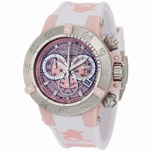 Invicta Subaqua Noma III Pink Dial Chronograph Ladies Watch 0941