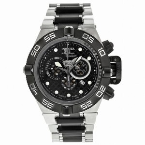 Invicta Subaqua Noma IV Black Dial Chronograph Stainless Steel Men's Watch 6551