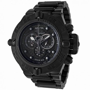 Invicta Subaqua Noma IV Chronograph Tachymeter Black Ion-plated Men's Watch 6561