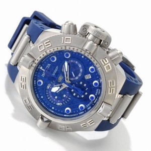 Invicta Subaqua Noma IV Swiss Chronograph Blue Dial Stainless Steel Men's Watch 1389