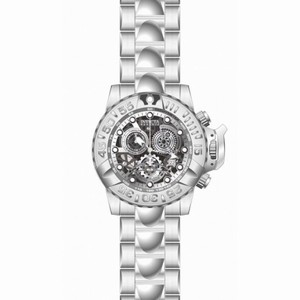 Invicta Subaqua Noma Reserve Chronograph Gunmetal Skeleton Dial Stainless Steel Men's Watch 18233