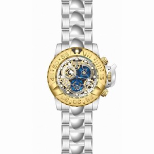 Invicta Subaqua Chronograph Skeleton Dial Stainless Steel Men's Watch 18234